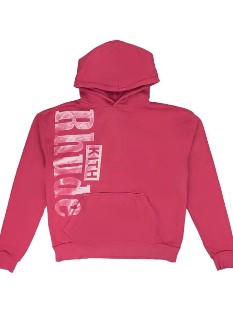 Rhude Hoodie "KITH - Pink" RHD MHDS 1934