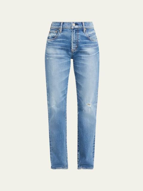 MOUSSY VINTAGE Slim Straight Jeans