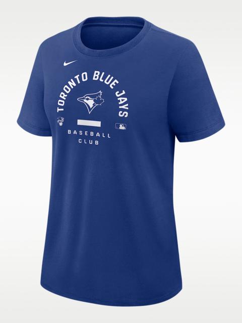 Nike Toronto Blue Jays Authentic Collection Early Work Women's Nike Dri-FIT MLB T-Shirt