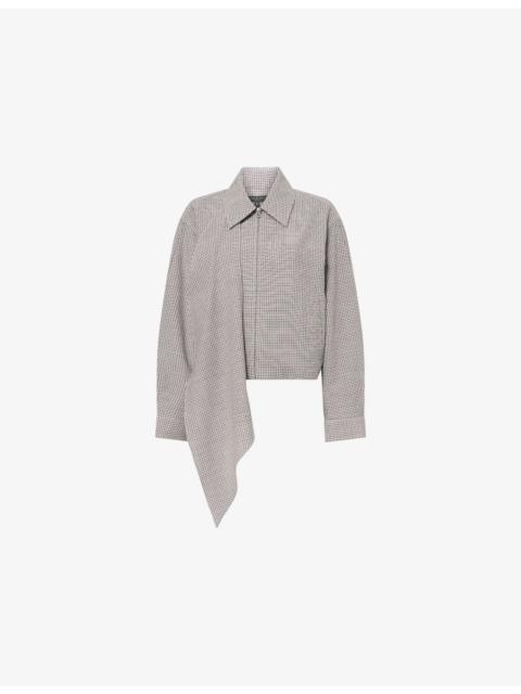 rag & bone Krista Checked Wool Jacket