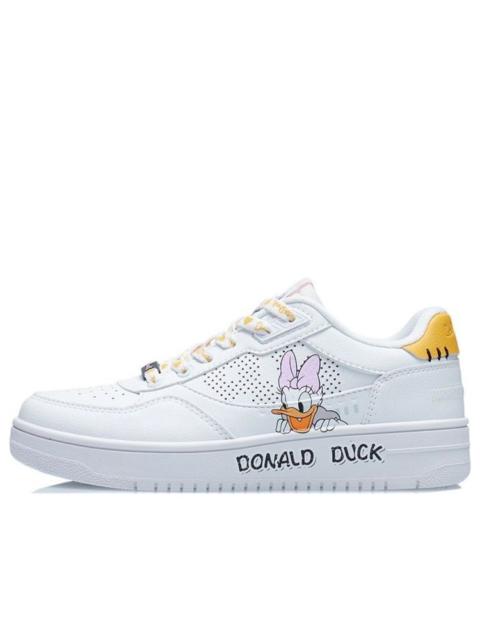 Li-Ning (WMNS) Li-Ning Classic Skateboarding x Disney 'White Yellow Daisy' AGCS146-2