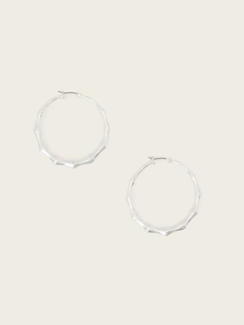 ALLSAINTS CLARA MEDIUM HOOP EARRINGS
