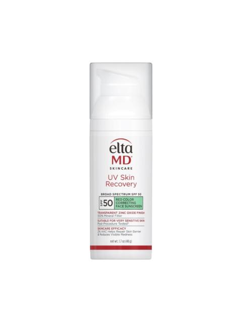 EltaMD UV Skin Recovery Red Color Correcting Green Tint Broad Spectrum SPF 50