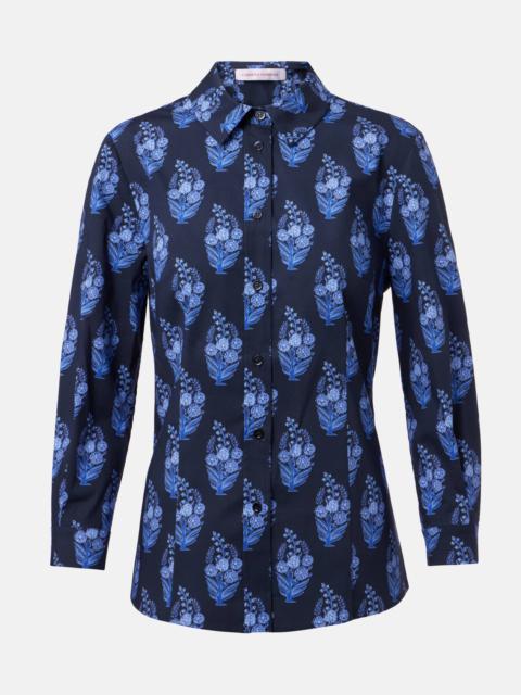 CAROLINA HERRERA Icon floral cotton-blend shirt
