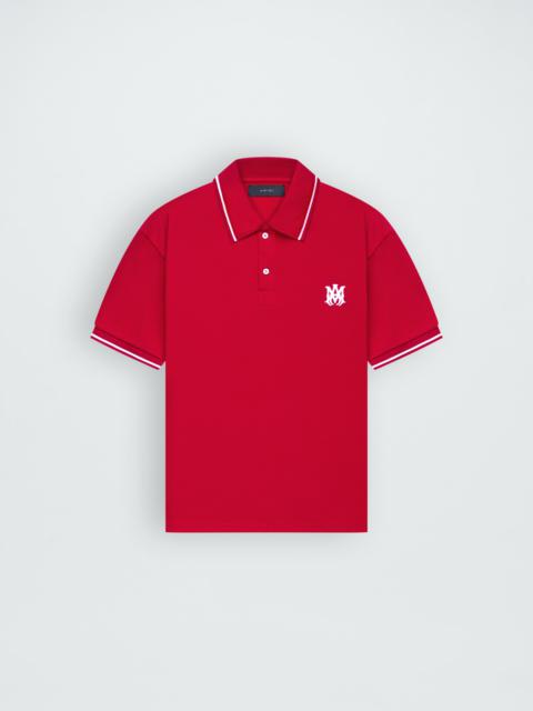 AMIRI M.A. TIPPED PIQUE POLO