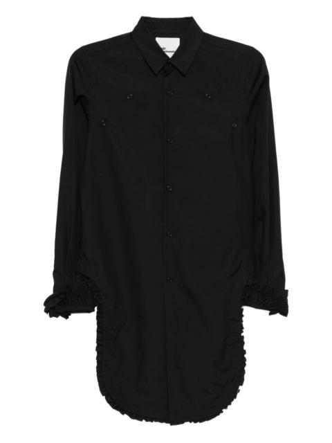 Noir Kei Ninomiya ruffle long-sleeve shirt