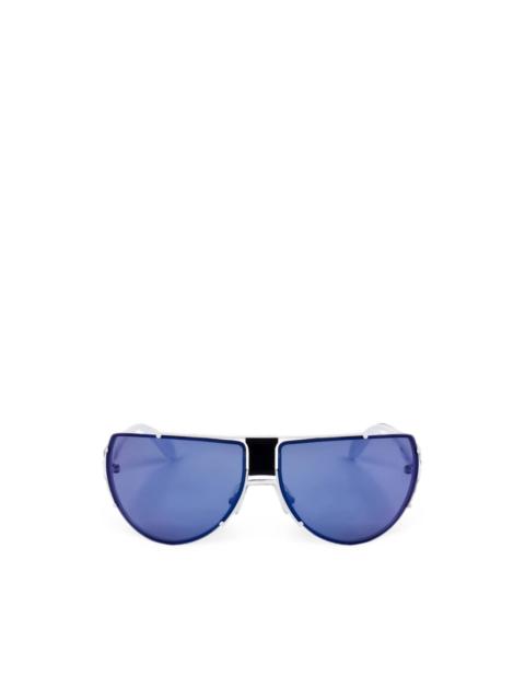 adidas geometric-frame sunglasses