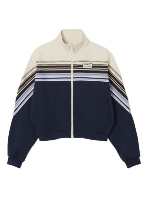 LACOSTE logo-patch sweatshirt