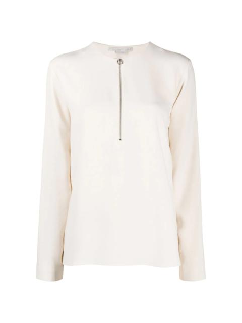 Stella McCartney zip-front blouse