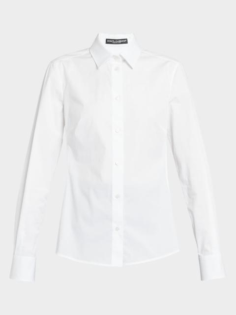 Dolce & Gabbana Poplin Classic-Fit Collared Shirt
