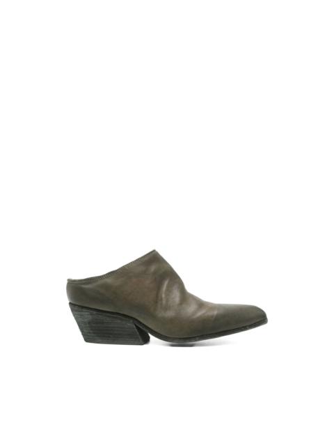 Guidi leather mules