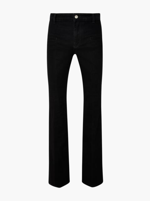 デニム・ジーパン BALENCIAGA Women Denim Pants 810788TQW833207 Black Women's Straight Fit Pants in Black | Balenciaga US
