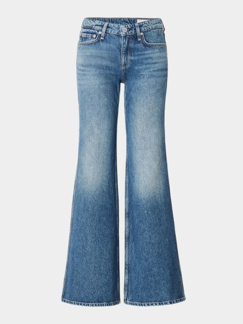 rag & bone Josie Denim Mid-Rise Flared Jeans