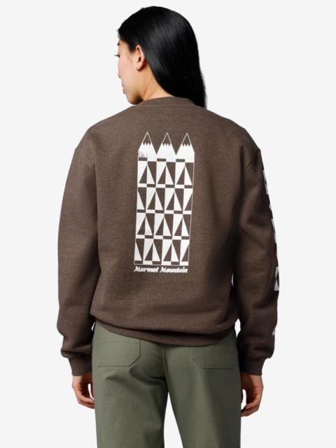 Marmot Women's Mountain Geo Crewneck Sweatshirt