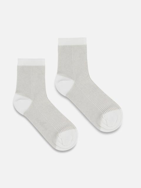 HOGAN Pinstripe Socks Grey