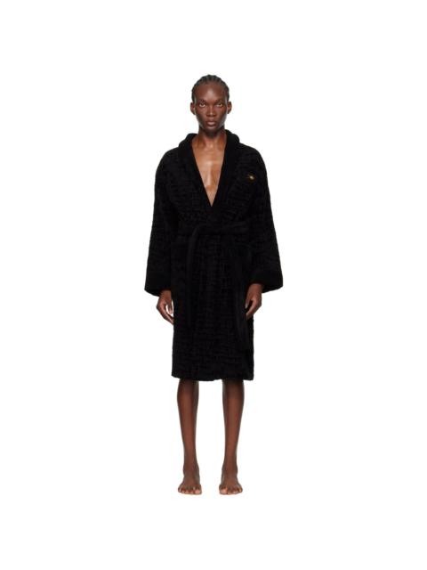 VERSACE Black Icon Robe