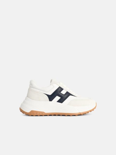 HOGAN 'HOGAN HI-FI' WHITE LEATHER SNEAKERS