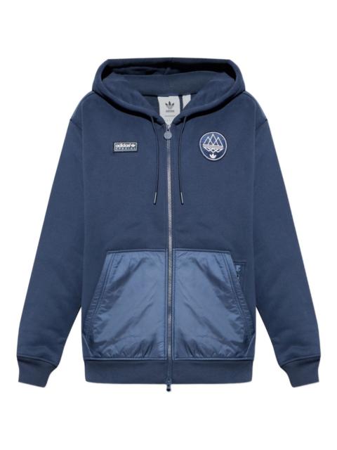 adidas Wilpshire SPZL zip-fastening hoodie