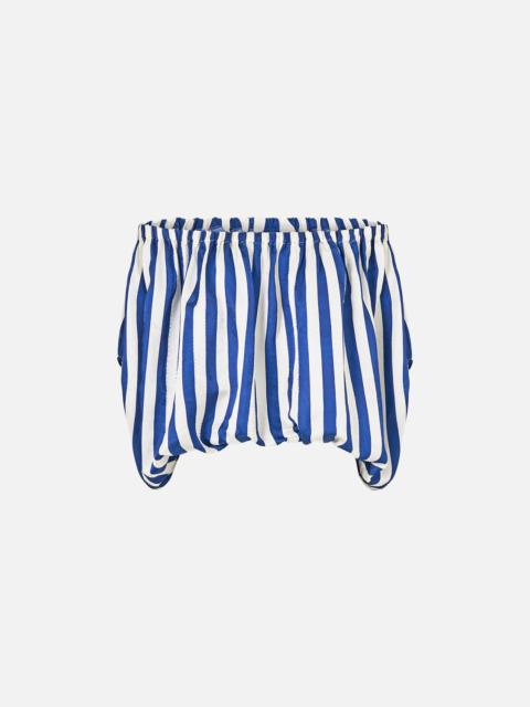 CAMILLA OFF SHOULDER ELASTIC TOP SWEET SACRÉ BLEU