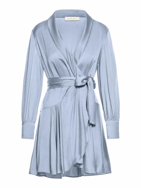 Zimmermann SILK WRAP MINI DRESS