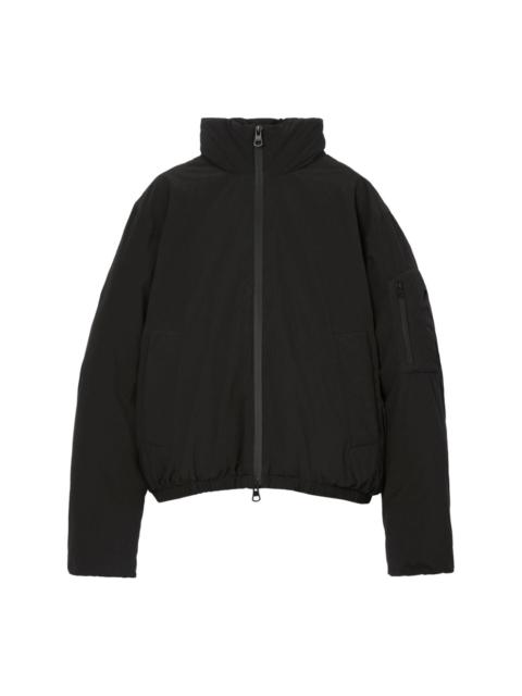 Burberry EKD-embroidered down jacket