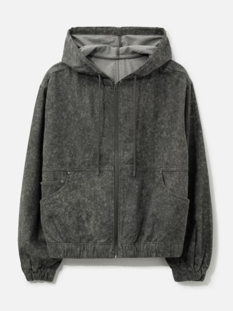 Dime HOODED DENIM JACKET