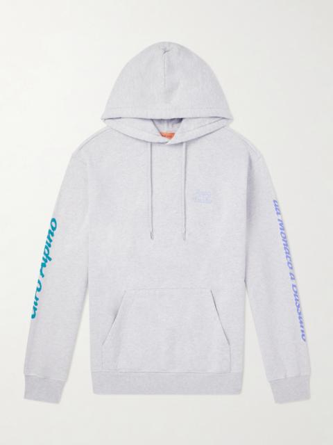 A KIND OF GUISE Basso Giro Alpino Logo-Detailed Cotton-Jersey Hoodie