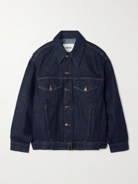 AGOLDE Merritt Belted Denim Jacket