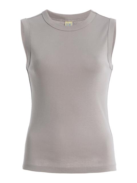 FLORE FLORE Esme Cotton Tank Top grey