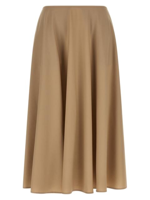 Moschino Stretch Wool Skirt