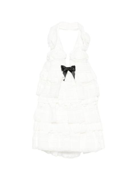 SHUSHU/TONG ruffled mini dress