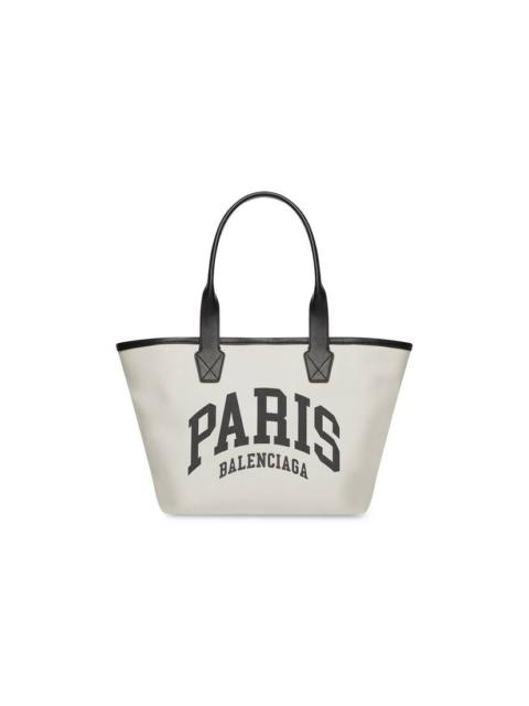 BALENCIAGA Women's Cities Paris Jumbo Small Tote Bag in Beige