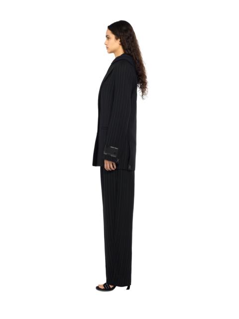 Off-White Pinstripe Tomboy Blazer