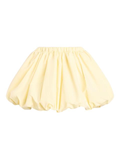 PATOU elasticated bloomer mini A-line skirt