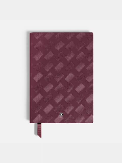 Montblanc Notebook #146 small, Extreme 3.0 Cassis Leather, Burgundy - Lined