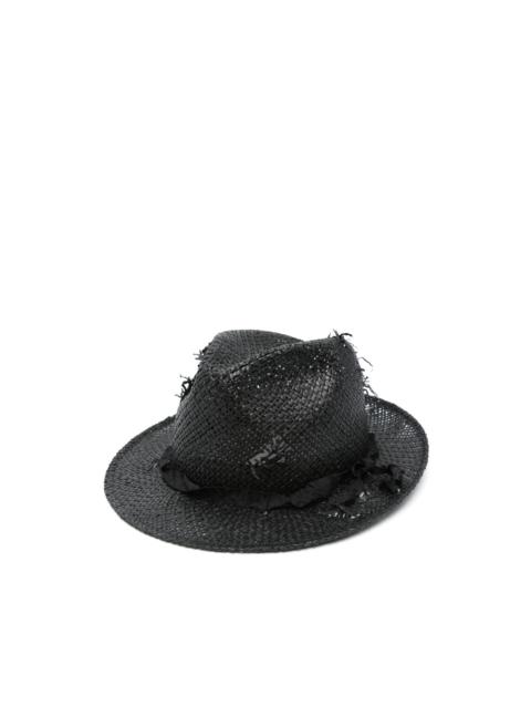 Yohji Yamamoto distressed hat