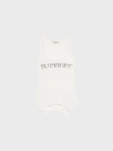 Blumarine BLUMARINE EMBROIDERED TOP