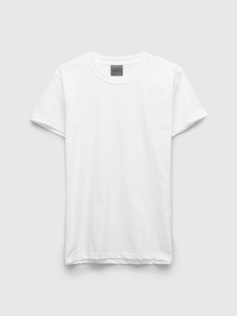 Naked & Famous Circular-Knit T-Shirt in White