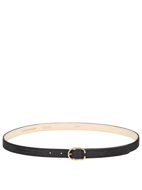 Longchamp Ladies' belt Black - Leather