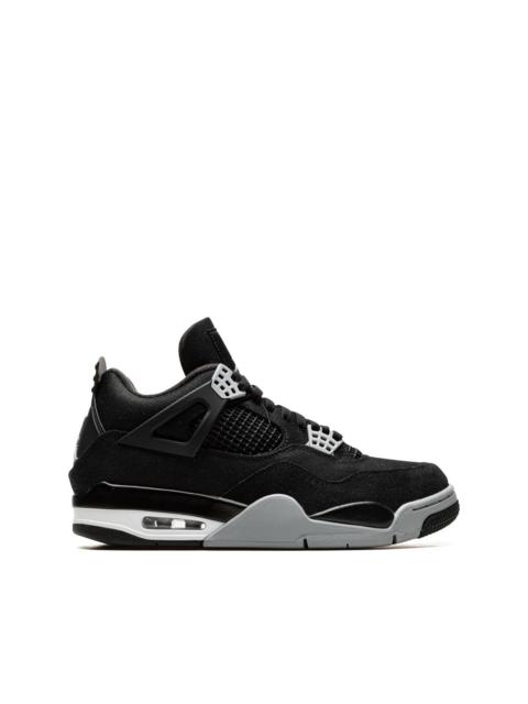 Air Jordan 4 "Black Canvas" sneakers