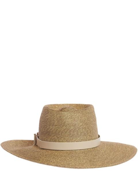 Max Mara Musette straw brimmed hat