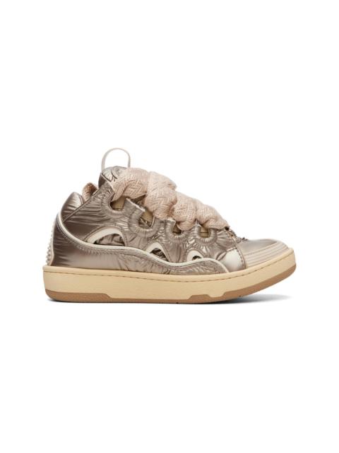 Lanvin Yellow Curb Sneakers