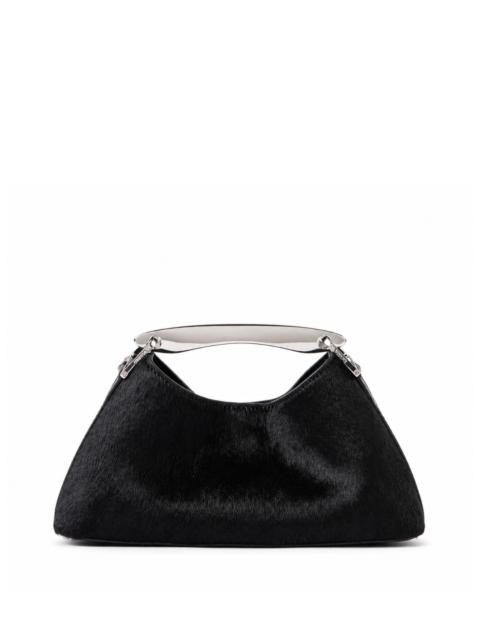 Elleme Mini Boomerang Calf Leather Black - Silver