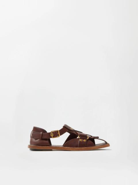 VERSACE Souvenir Leather Sandals