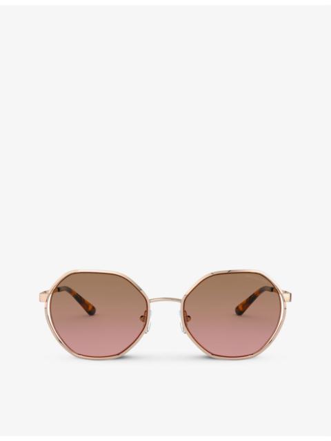 MICHAEL KORS MK1072 Porto irregular-frame sunglasses
