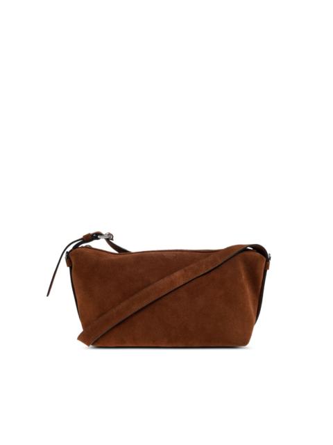 Moschino zip leather tote bag