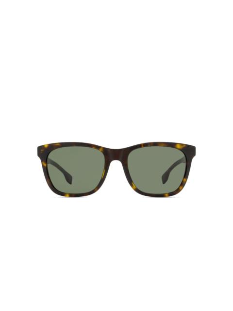 BOSS rectangular sunglasses