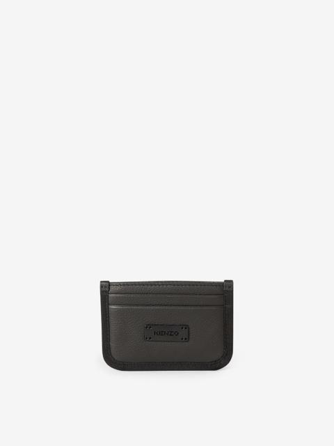 KENZO Courier leather card holder