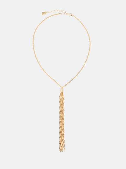 STEVE MADDEN TASSEL NECKLACE GOLD