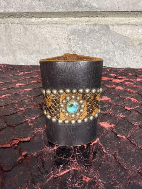 Other brands Hollywood Trading Company Vintage Leather Cuff Bracelet